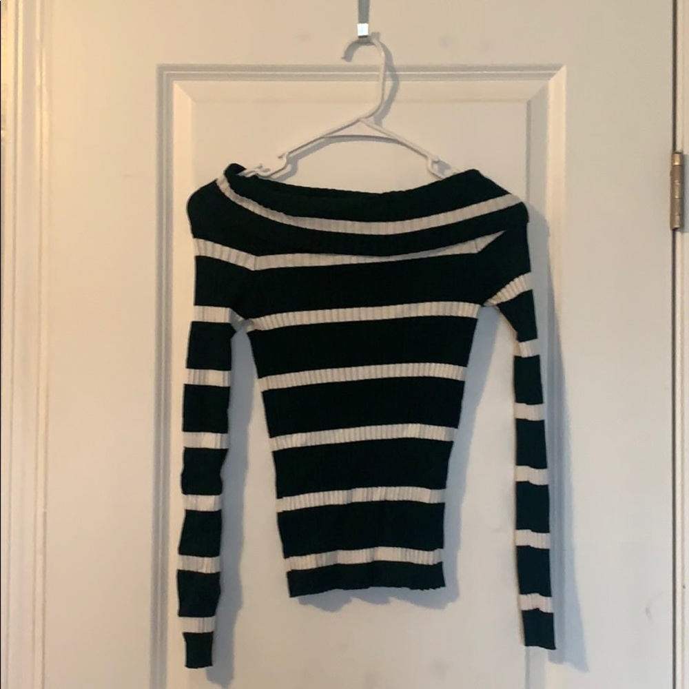Forever 21 Off-Shoulder Long-Sleeve Top